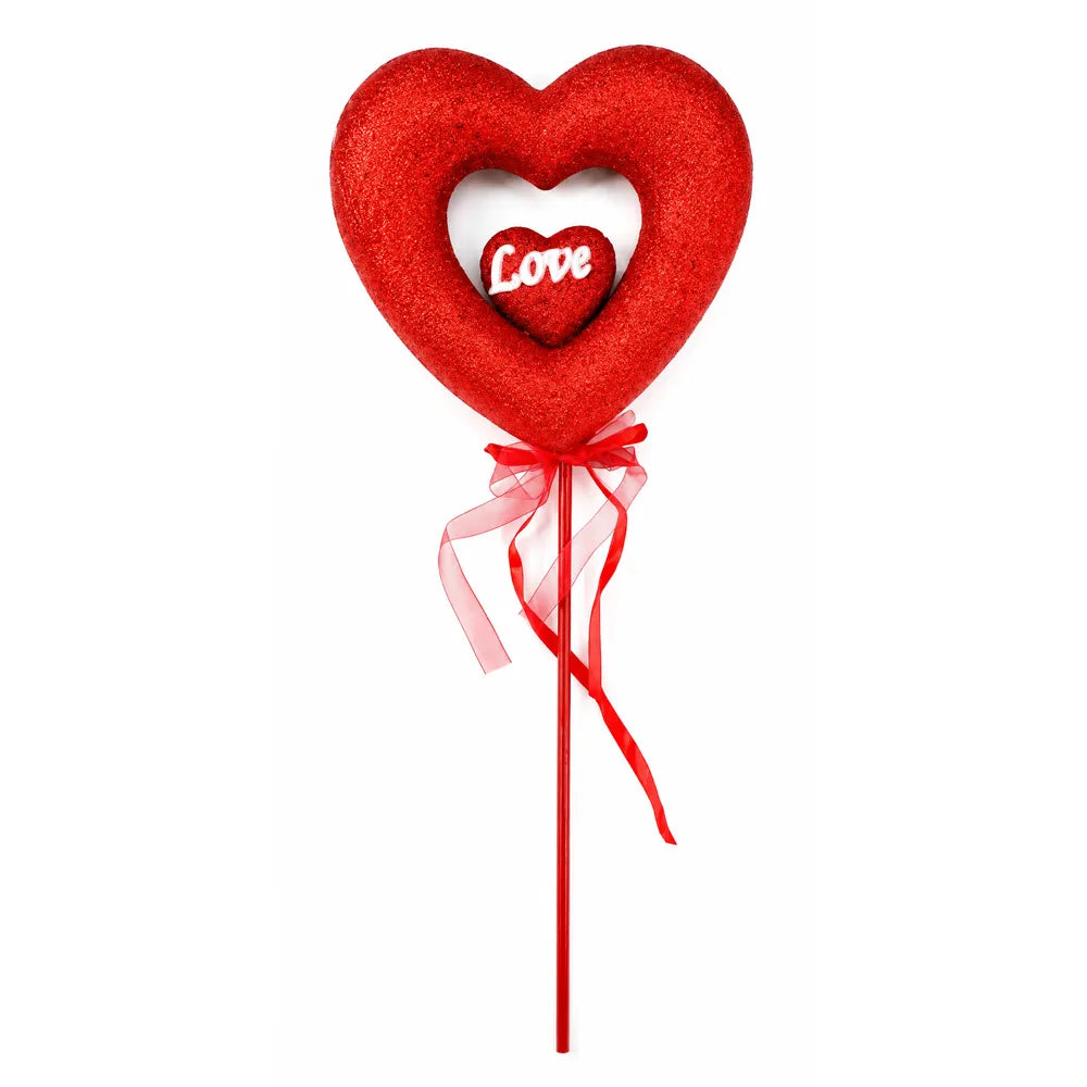 Pick Στεφάνι Καρδιά Love με Φιόγκο Μεγάλο – 23190