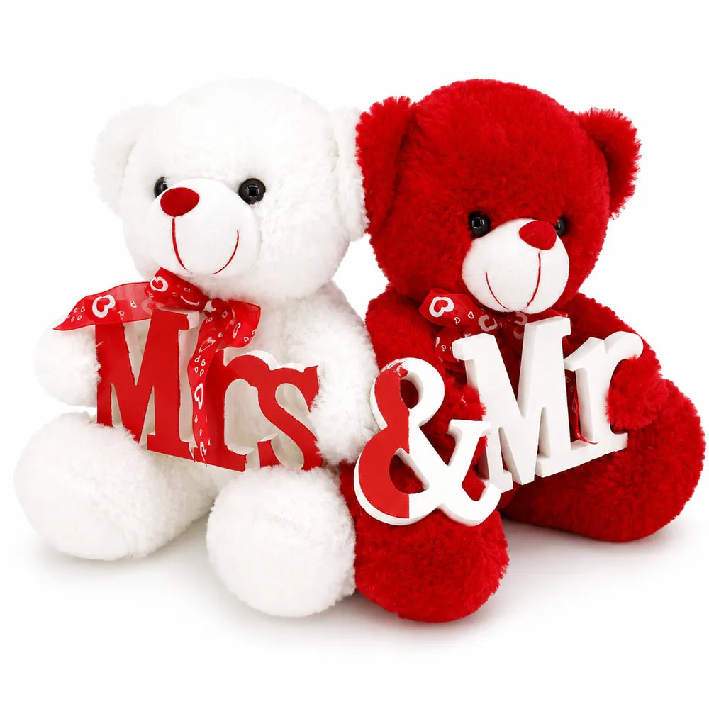 Λούτρινα Αρκουδάκια Ζευγάρι Mrs & Mr – 23620-1