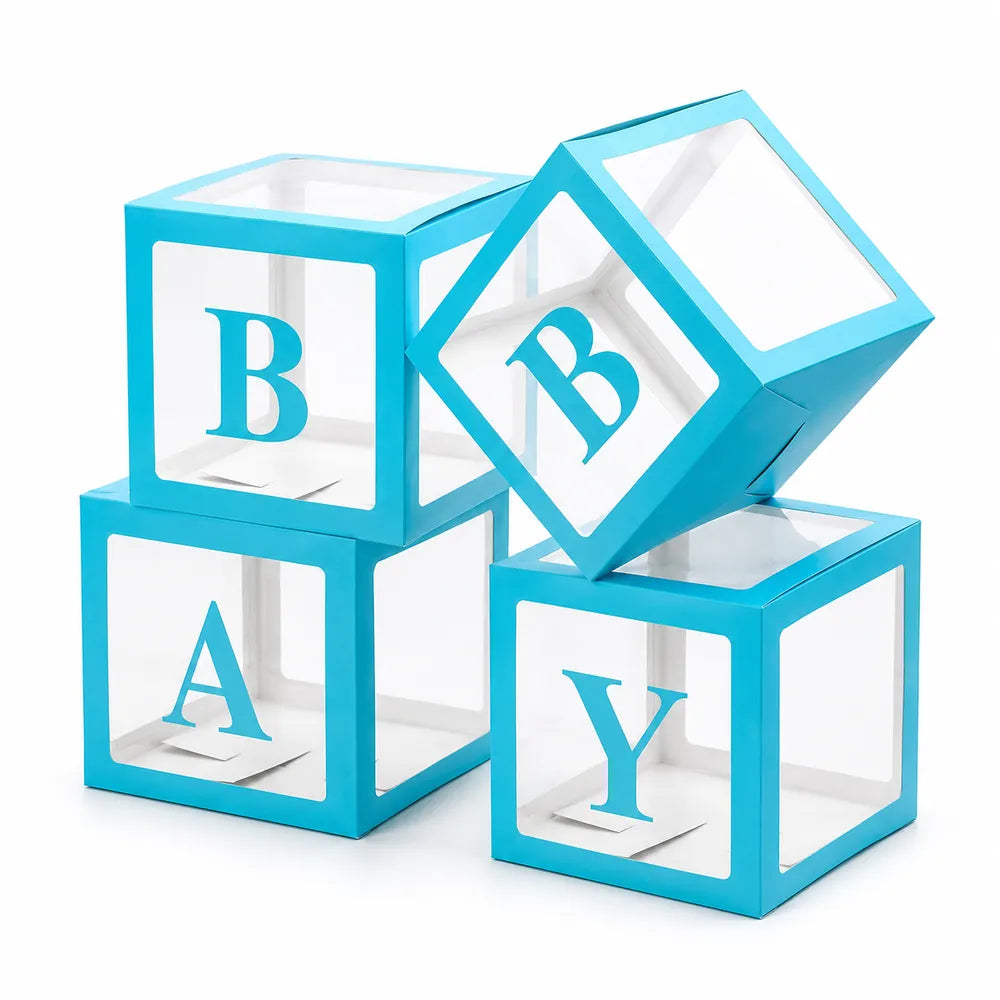 Διάφανα Κουτιά BABY Γαλάζια – 23709