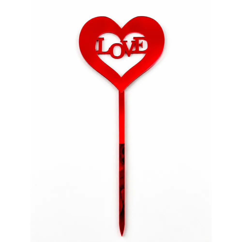 Pick Καρδιά Love Κόκκινο – 24610