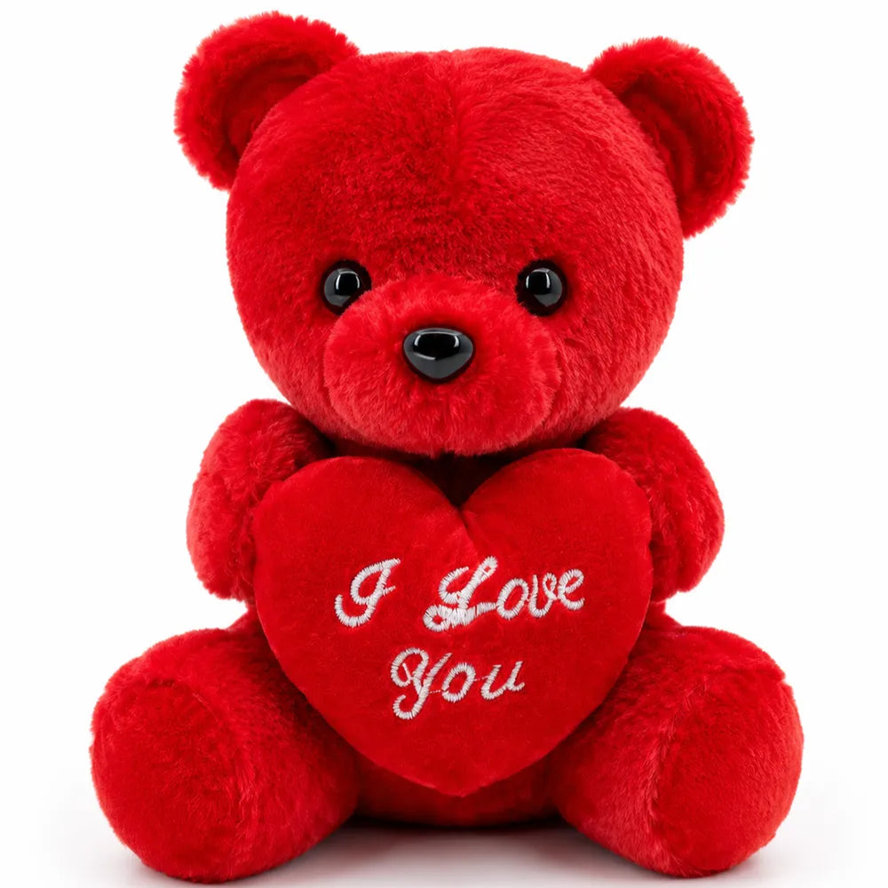 Λούτρινο Αρκουδάκι Κόκκινο I Love You Καρδιά – 25247