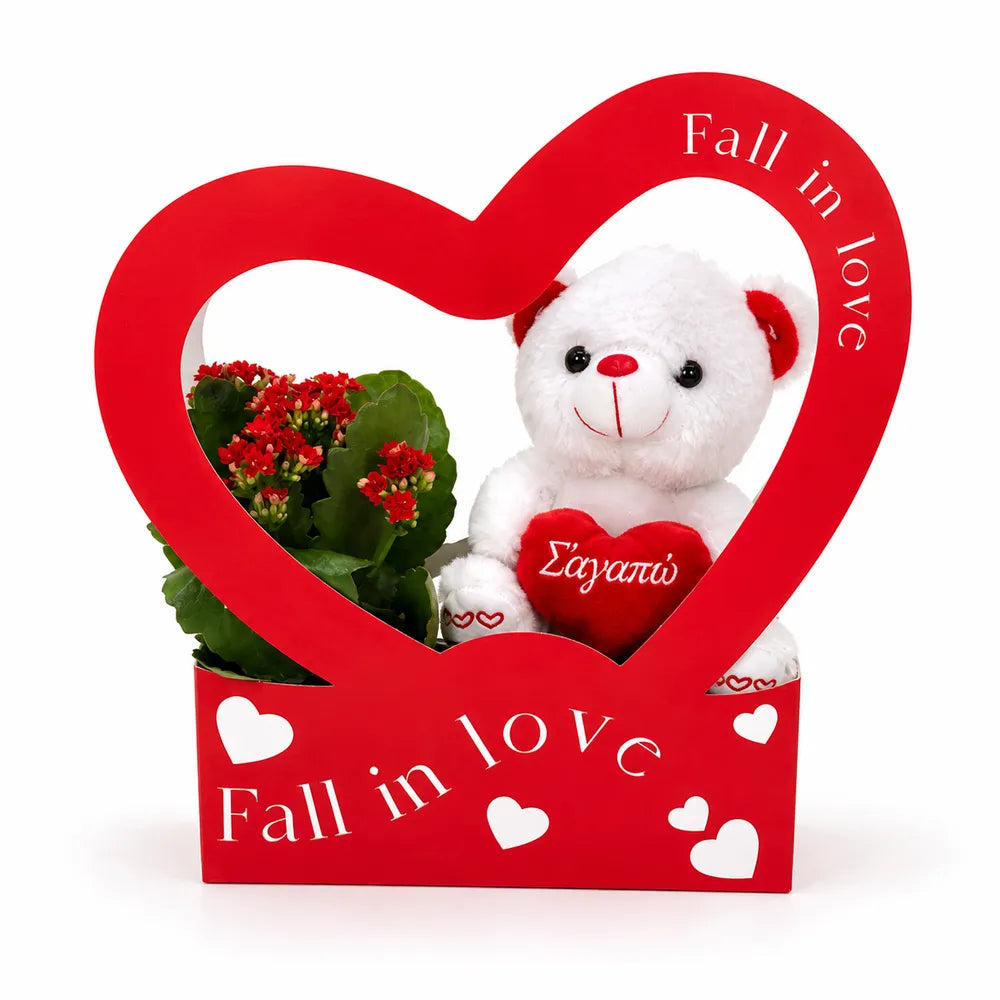 Πλαίσιο Καρδιά Fall in Love Κόκκινο – 25567