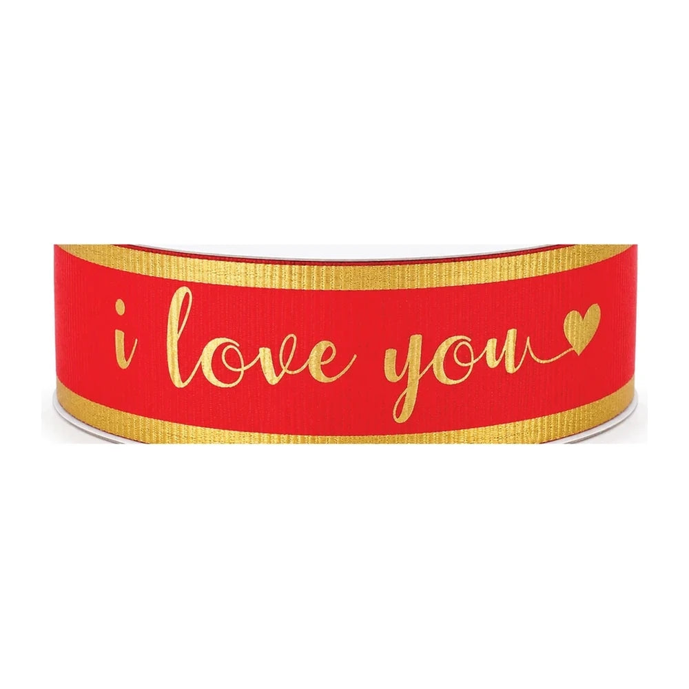 Κορδέλα ECO I Love You Κόκκινη – 25673