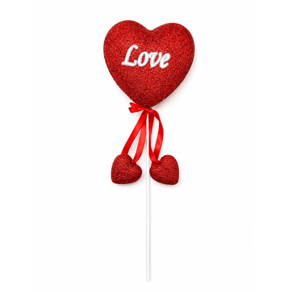 Pick Καρδιά Love Γκλίτερ με Διπλή Καρδιά – 25715