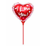Μπαλόνι Foil Καρδιά I Love You σε Στικ – 26160