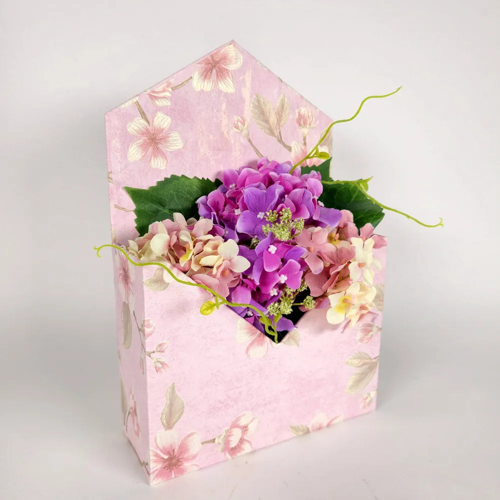 Κουτί Φάκελος Ροζ Floral – 26310