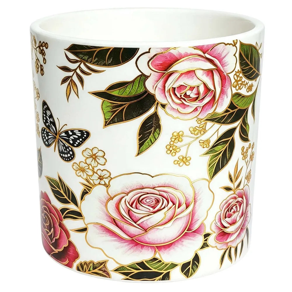 Κεραμικό Κασπώ με Floral Σχέδια – 27096