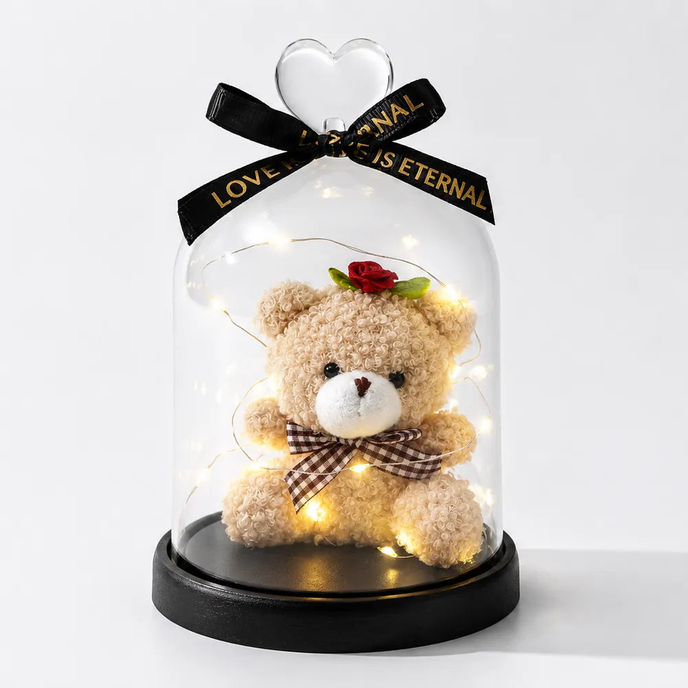 Γυάλινη Καμπάνα με Αρκουδάκι Love is Eternal – 27122