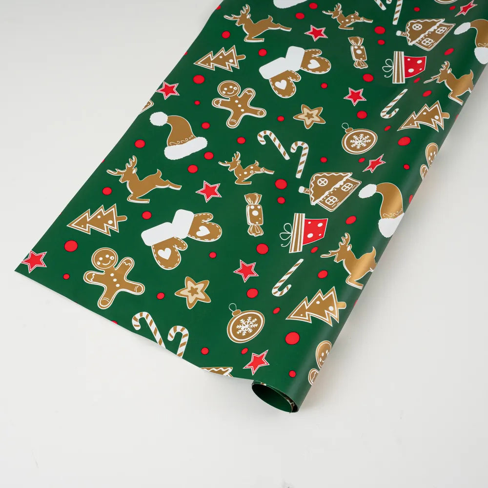 Χριστουγεννιάτικα Αδιάβροχα Φύλλα Πράσινα – 27392