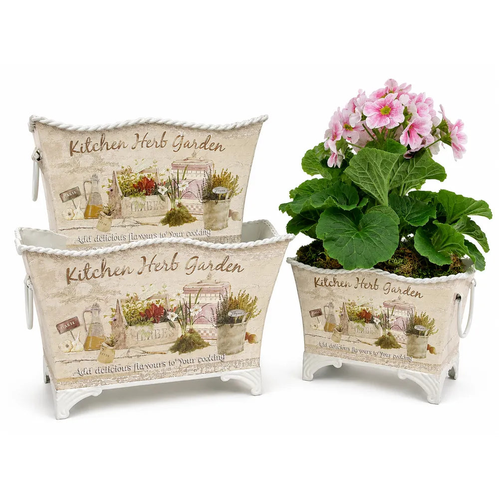 Μεταλλικό Σετ Κασπώ "Kitchen Herb Garden" 3 Τεμαχίων – 61031